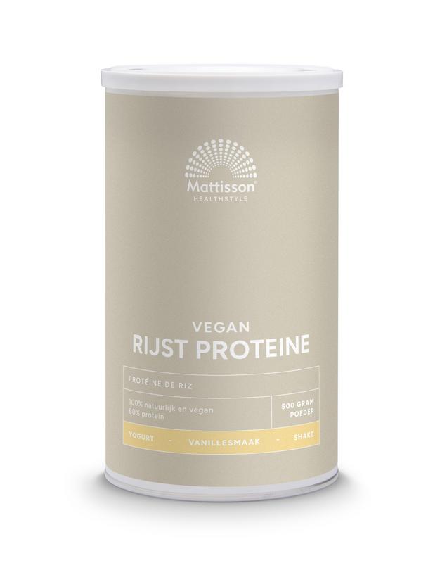 Mattisson Absolute Rijst Proteine Vanille Vegan 80%