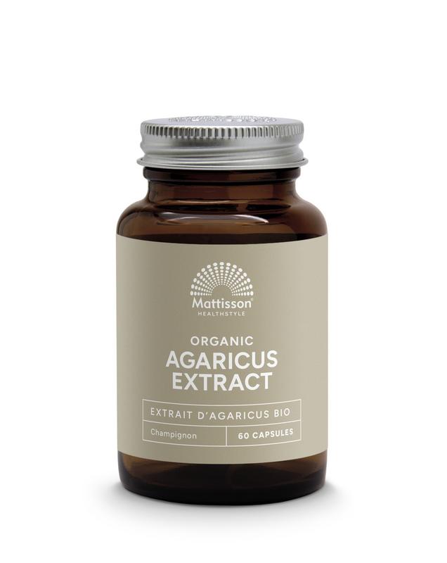 Mattisson Agaricus Extract 400Mg Bio