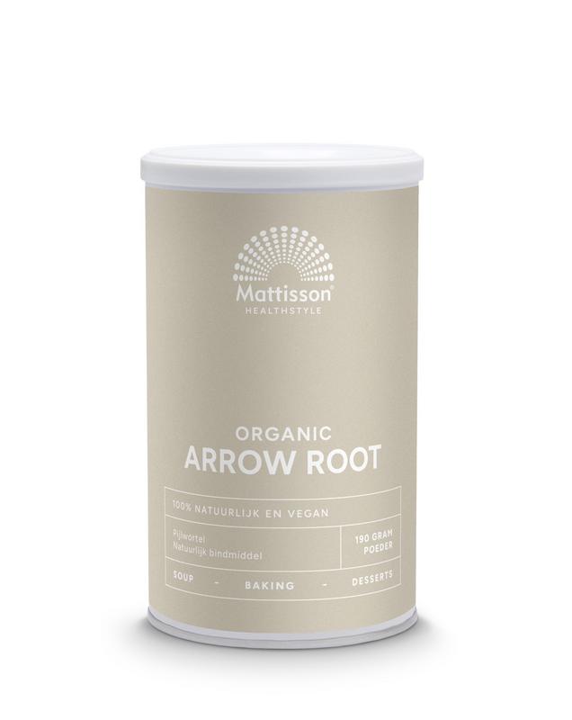 Mattisson Arrow Root Pijlstaartwortel Poeder Bio