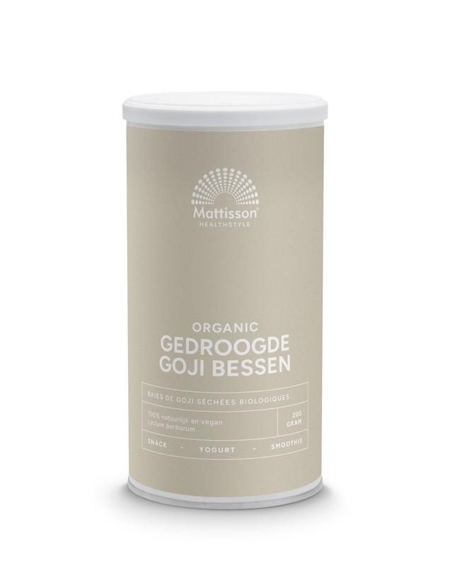 Mattisson Bessen Goji Gedroogd Pot Bio