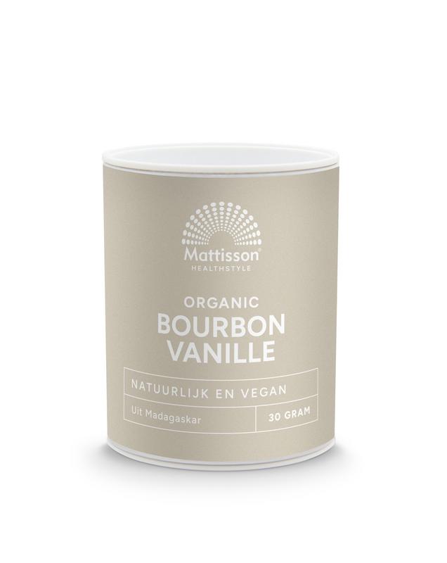 Mattisson Bourbon Vanille Poeder Bio