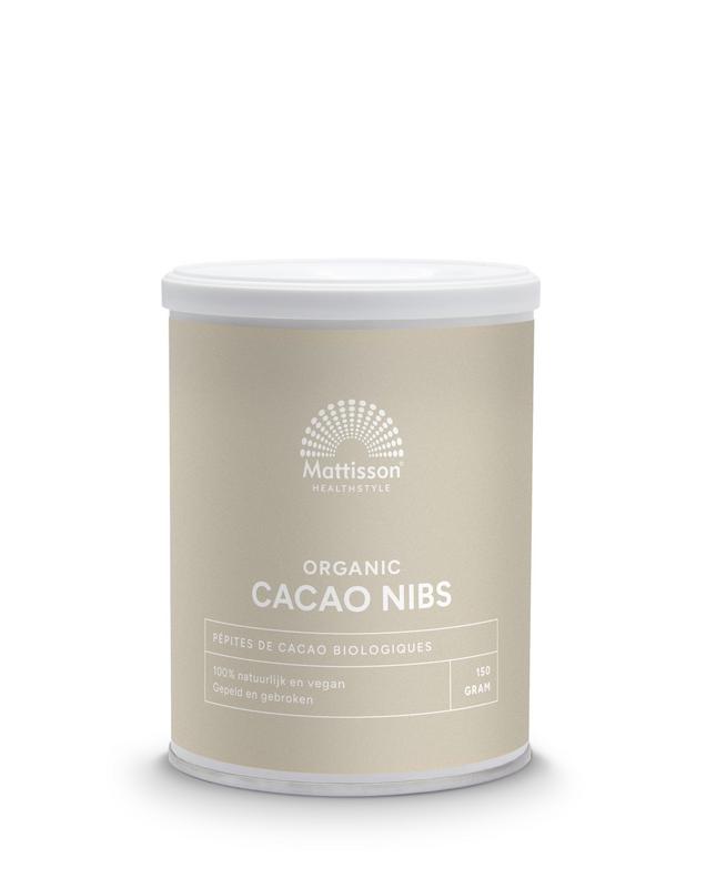 Mattisson Cacao Nibs Raw Bio