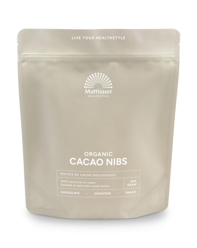 Mattisson Cacao Nibs Raw Bio