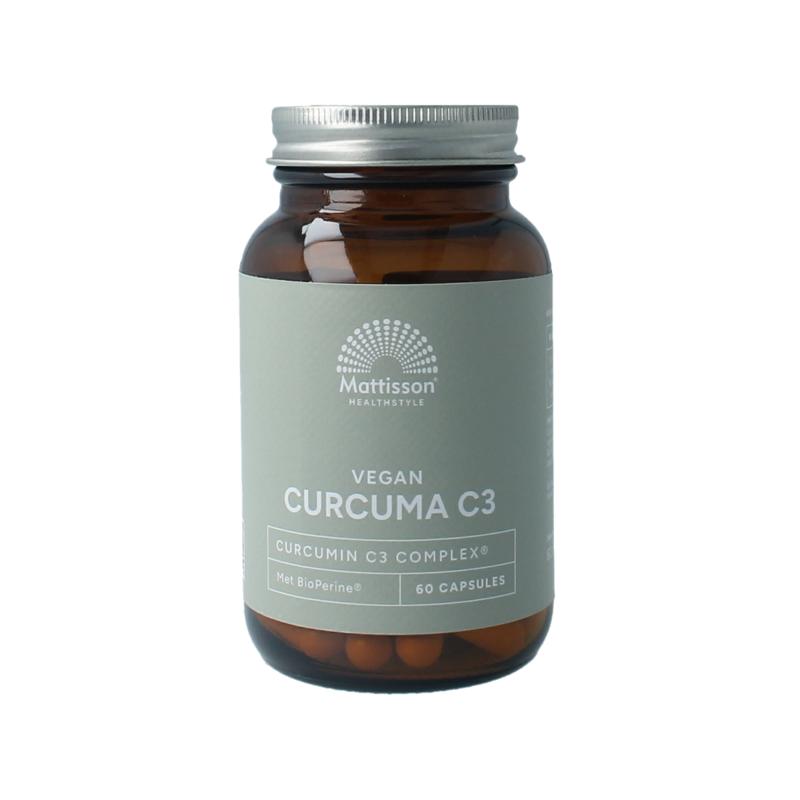 Mattisson Curcumin C3 Bioperine 500Mg Vegan