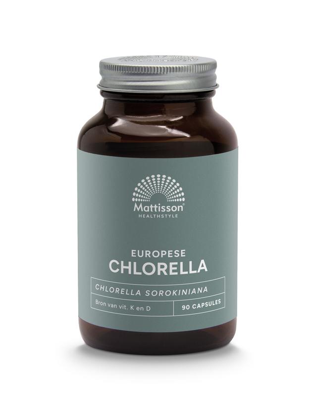 Mattisson Europese Chlorella Capsules 775Mg