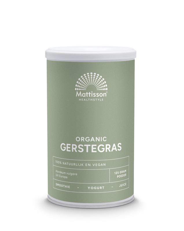 Mattisson Gerstegras Barley Grass Europa Bio
