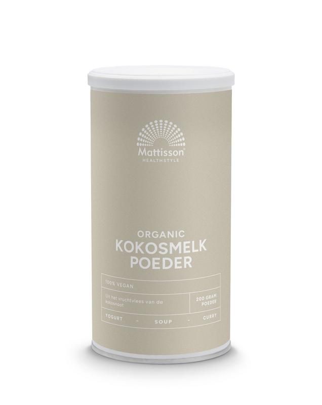 Mattisson Kokosmelk Poeder Bio