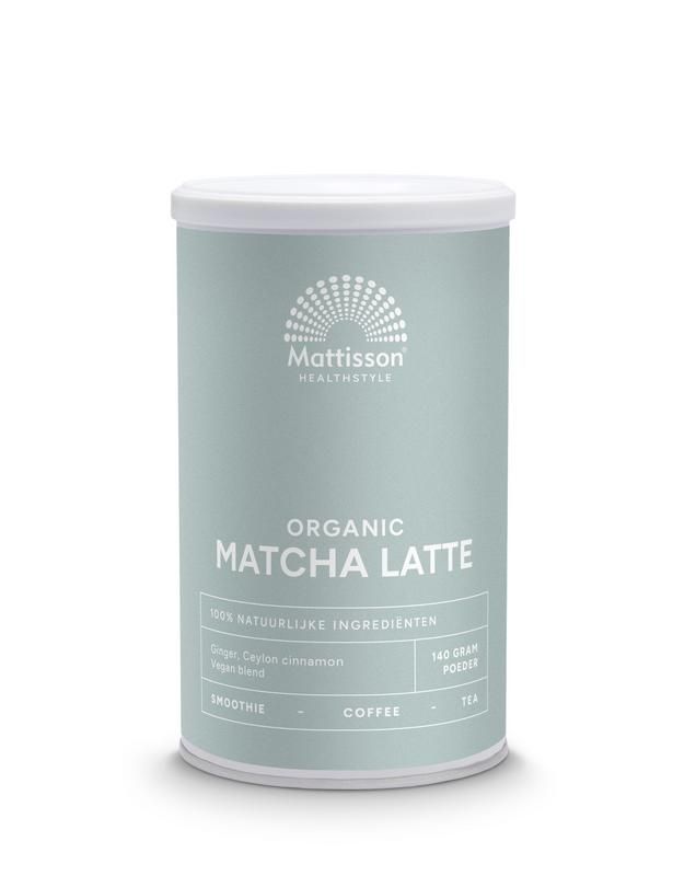 Mattisson Latte Matcha Gember - Ceylon Kaneel Bio
