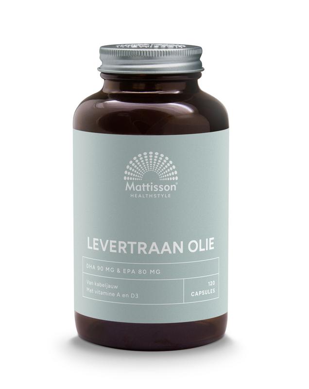 Mattisson Levertraanolie 1000Mg Met Vitamine Ad
