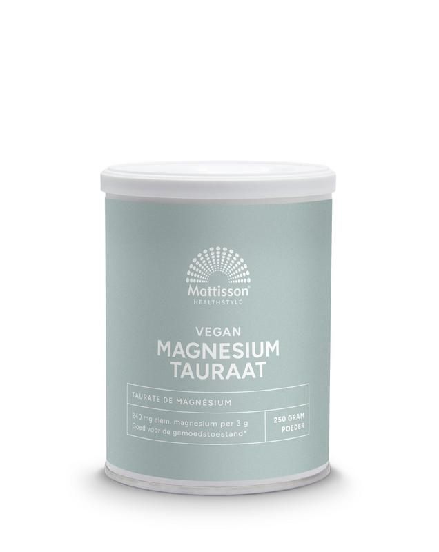 Mattisson Magnesium Tauraat Poeder Vegan