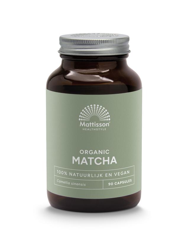 Mattisson Matcha 500Mg Camillia Sinensis Bio