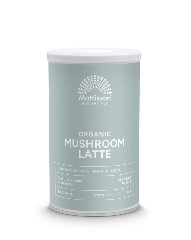 Mattisson Mushroom Latte Reisi, Lions Mane Bio