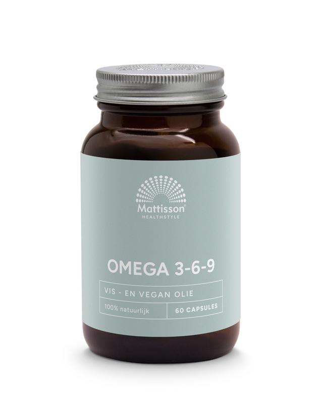 Mattisson Omega 3 6 9 Vis Teunisbloem Lijnzaad