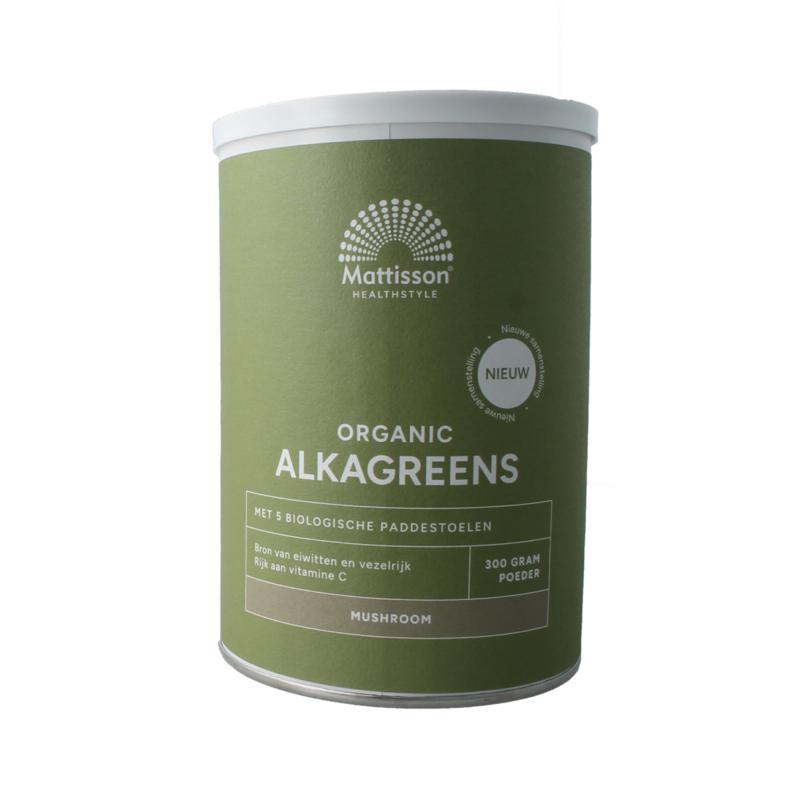 Mattisson Organic Alkagreens Mushroom Bio