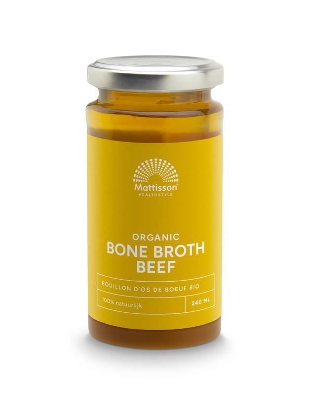 Mattisson Organic Beef Bone Broth - Botten Boullion Rund Bio