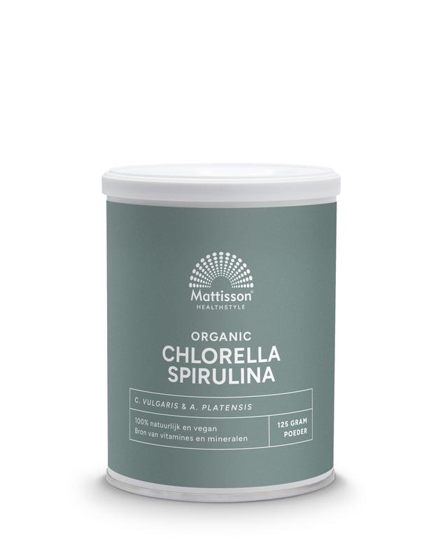 Mattisson Organic Chlorella Spirulina