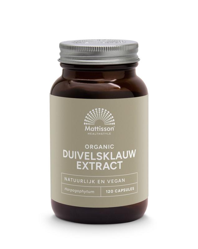 Mattisson Organic Duivelsklauw Extract 300Mg Bio