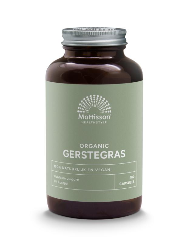 Mattisson Organic Gerstegras 400Mg Bio