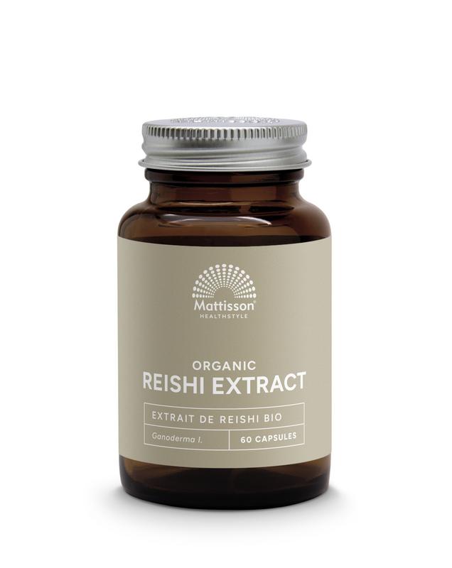 Mattisson Organic Reishi Extract 400Mg Bio