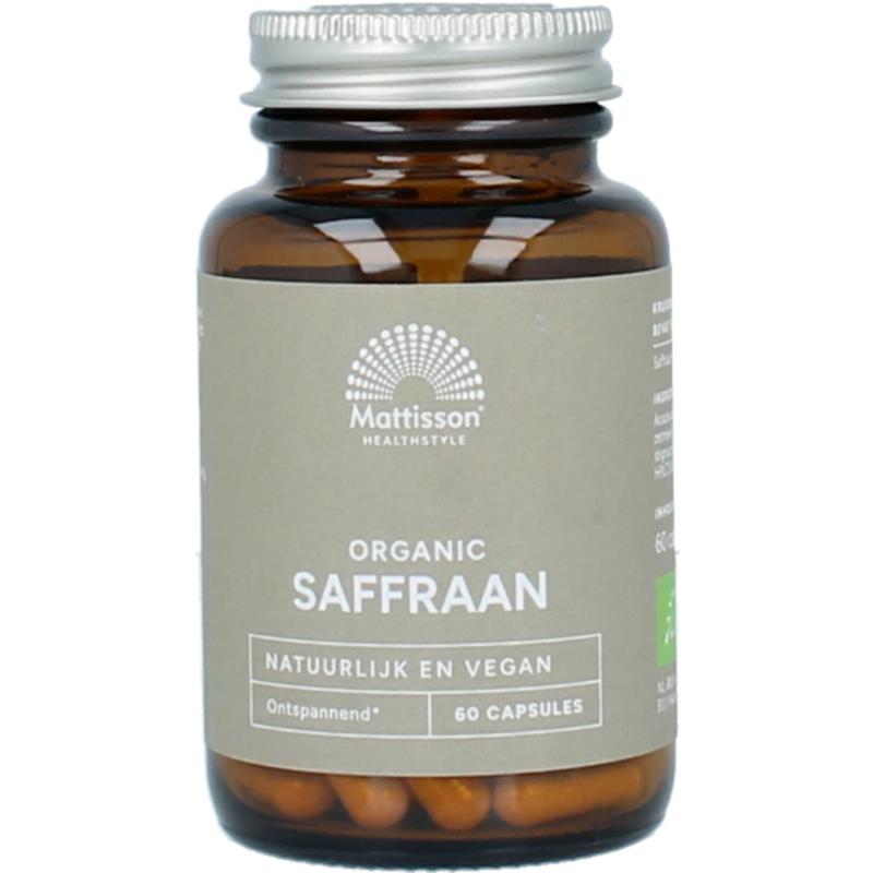 Mattisson Organic Saffraan 30Mg Bio