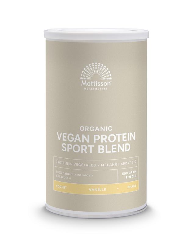 Mattisson Organic Sport Vegan Protein Blend Vanille