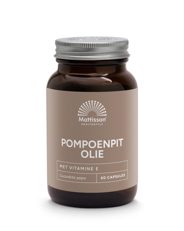 Mattisson Pompoenpitolie Met Vitamine E 1000Mg
