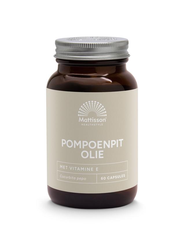 Mattisson Pompoenpitolie Met Vitamine E 1000Mg