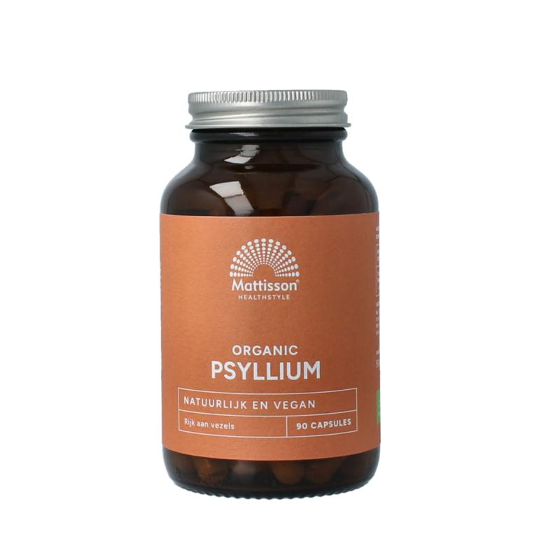 Mattisson Psyllium Husk 750Mg Bio