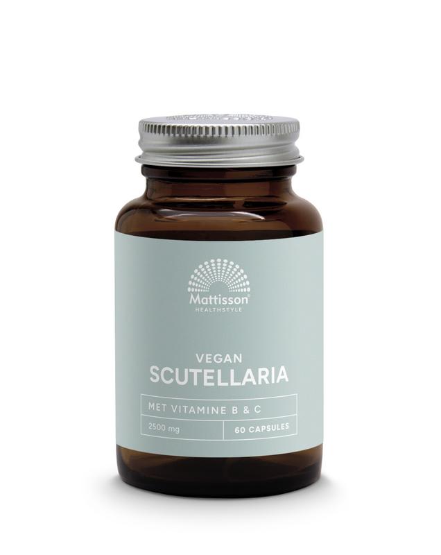 Mattisson Scutellaria 2500Mg Met Vit B C Curcumine Vegan