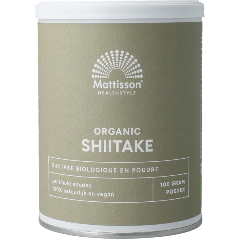 Mattisson Shiitake Poeder Bio