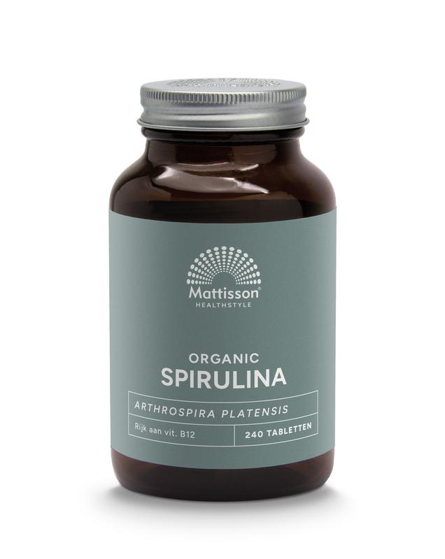 Mattisson Spirulina 500Mg Bio