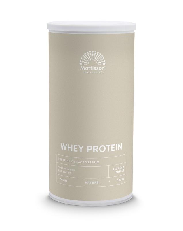 Mattisson Sport Wei Whey Proteine Concentraat Naturel
