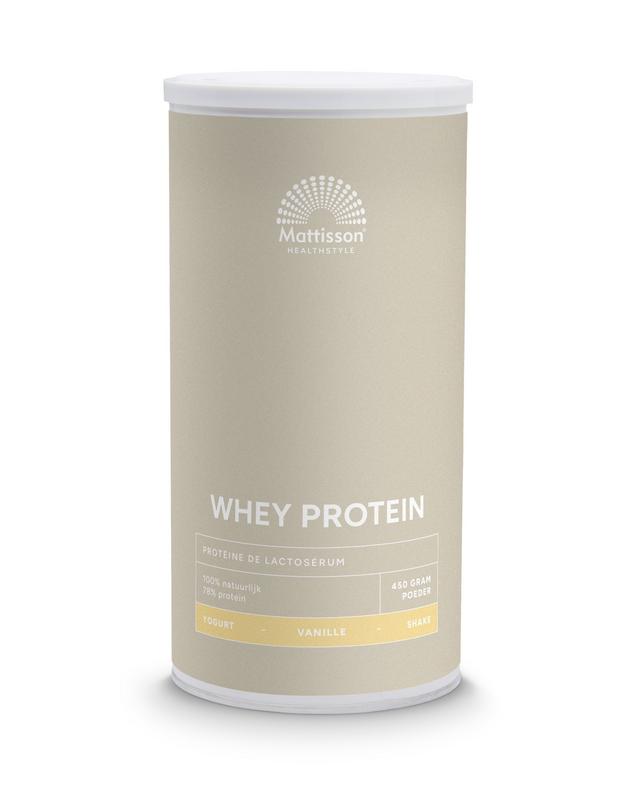 Mattisson Sport Wei Whey Proteine Concentraat Vanille
