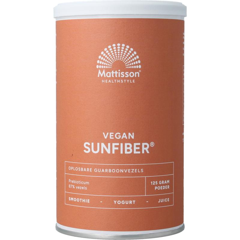 Mattisson Sunfiber Oplosbare Guarboonvezels Vegan