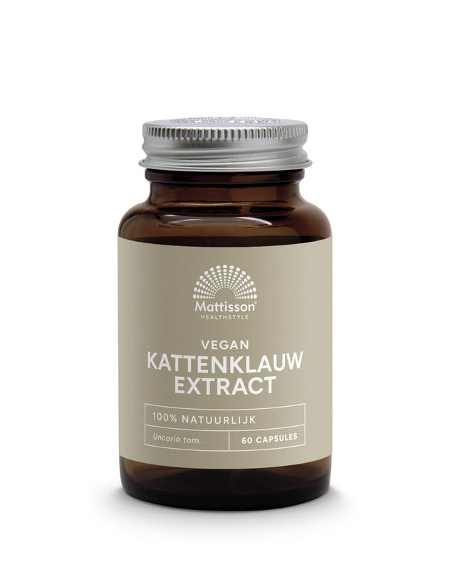 Mattisson Vegan Kattenklauw Extract 450Mg