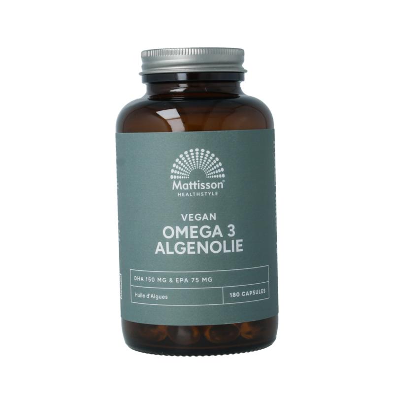 Mattisson Vegan Omega 3 Algenolie Dha 150Mg Epa 75Mg