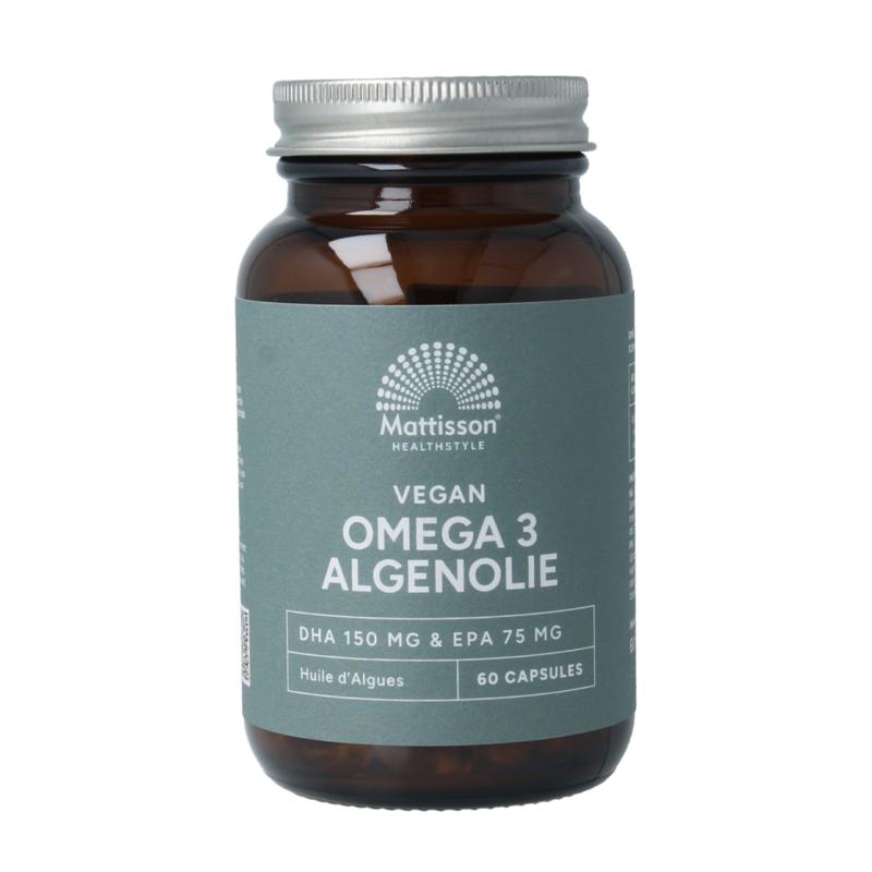 Mattisson Vegan Omega 3 Algenolie Dha 150Mg Epa 75Mg