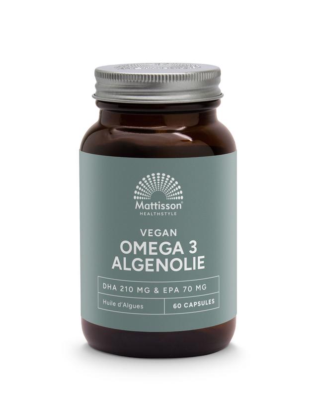 Mattisson Vegan Omega-3 Algenolie Dha 210Mg Epa 70Mg