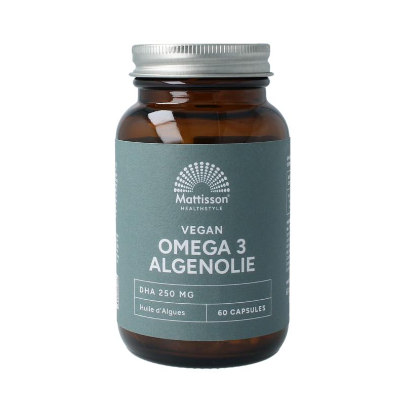 Mattisson Vegan Omega-3 Algenolie Dha 260Mg