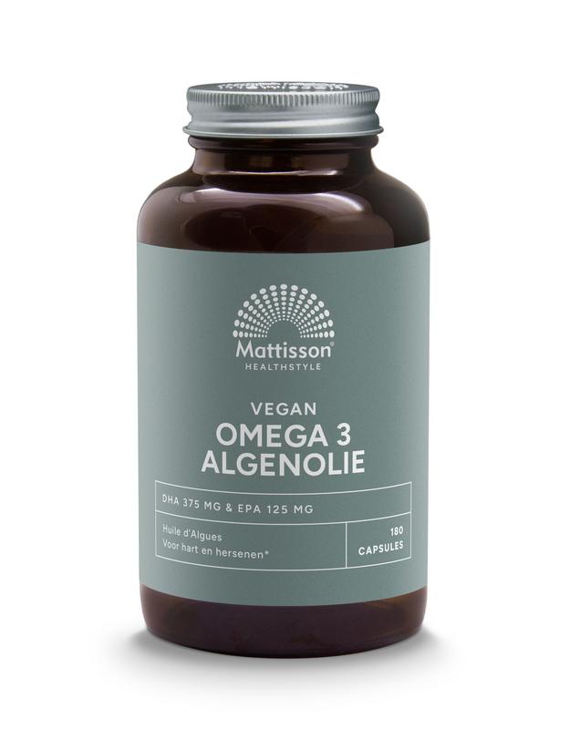 Mattisson Vegan Omega 3 Algenolie Dha 375Mg Epa 125Mg
