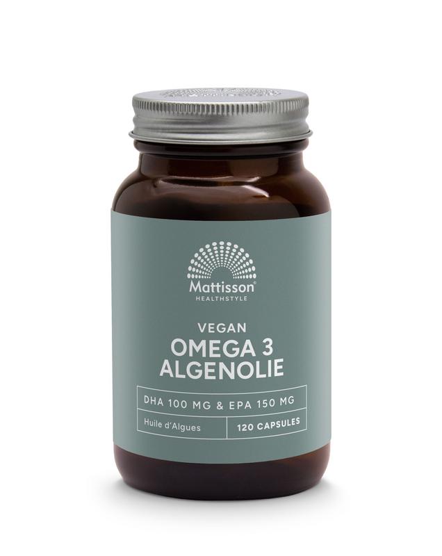 Mattisson Vegan Omega 3 Algenolie Epa 150Mg&Dha 100Mg