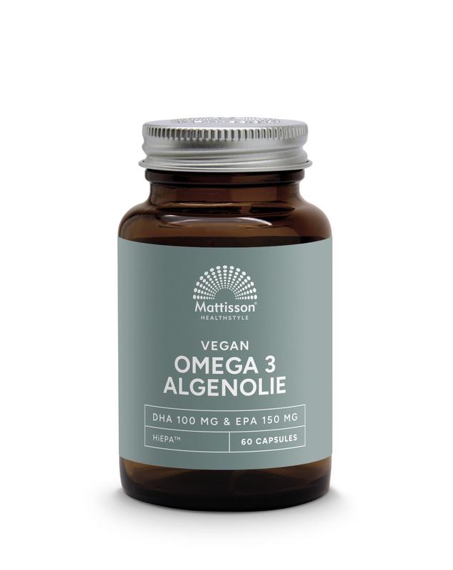 Mattisson Vegan Omega 3 Algenolie Epa 150Mg&Dha 100Mg