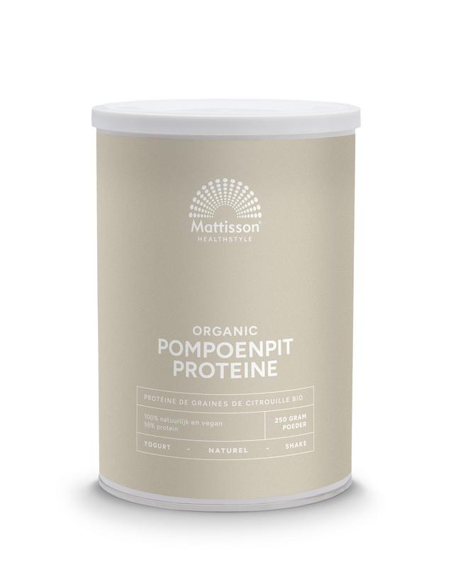 Mattisson Vegan Pompoenpit Proteine 58% Bio