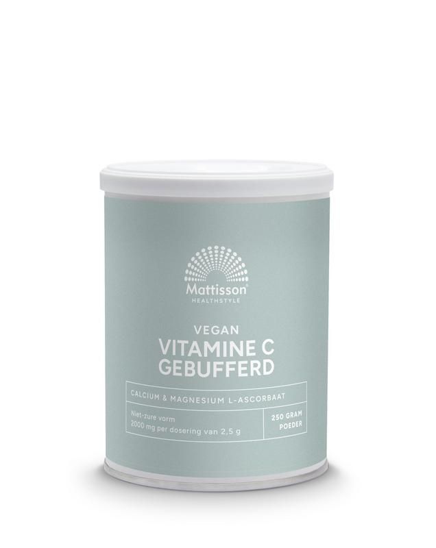 Mattisson Vitamine C Gebufferd Calcium & Magnesium Ascorbaat