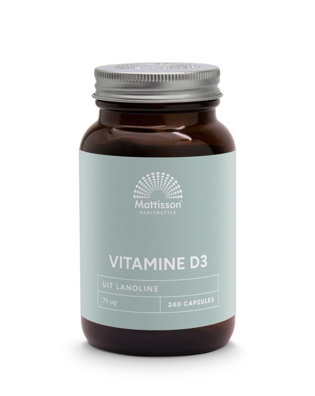 Mattisson Vitamine D3 75Mcg 3000Ie
