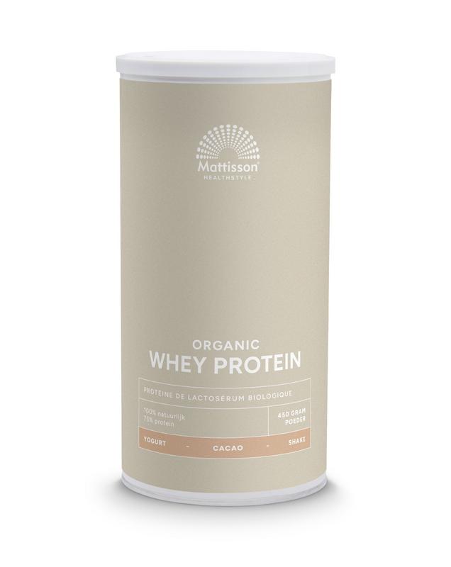 Mattisson Wei Whey Proteine Cacao 75% Bio