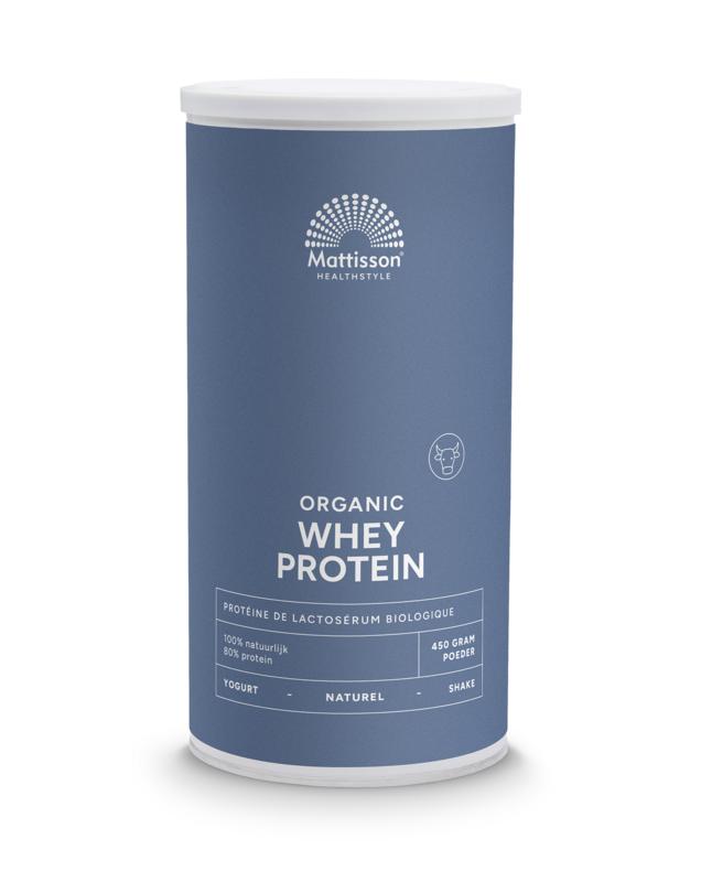 Mattisson Wei Whey Proteine Naturel 80% Bio