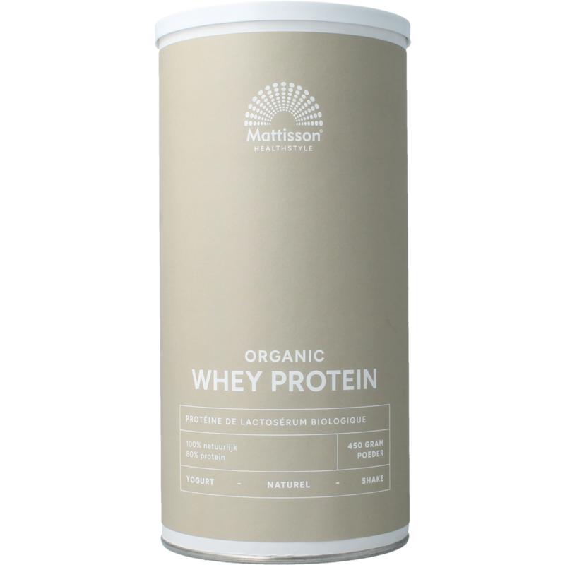 Mattisson Wei Whey Proteine Naturel 80% Bio
