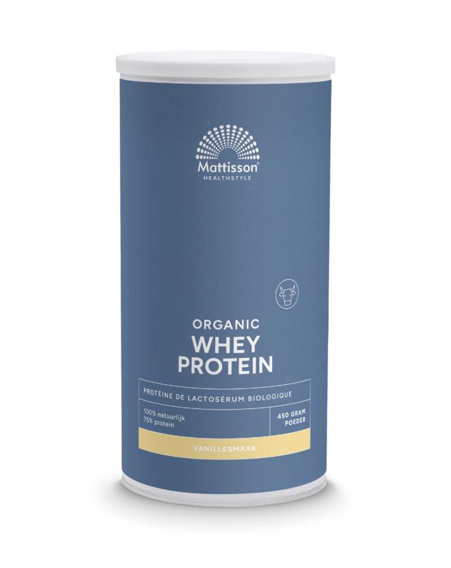 Mattisson Wei Whey Proteine Vanille 75% Bio
