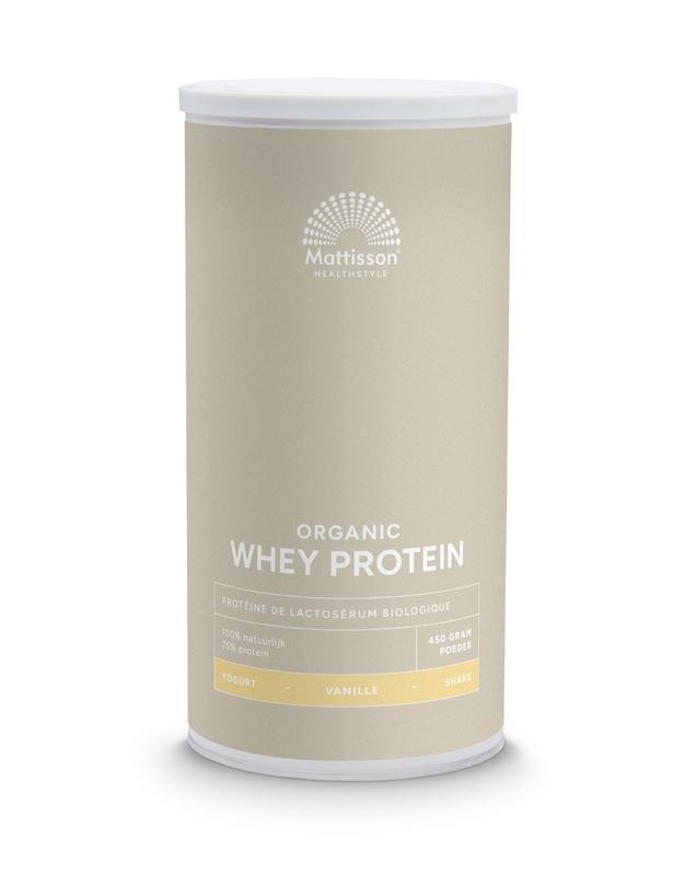 Mattisson Wei Whey Proteine Vanille 75% Bio